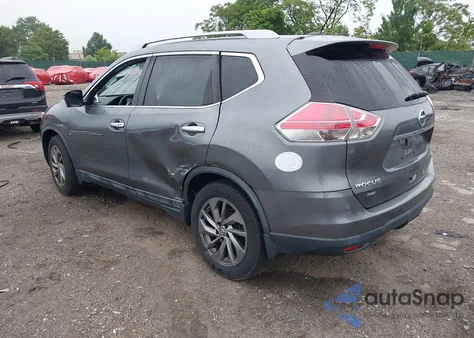 2016 Nissan Rogue S/Sl/Sv z USA, uszkodzony, nr VIN 5N1AT2MV0GC758275